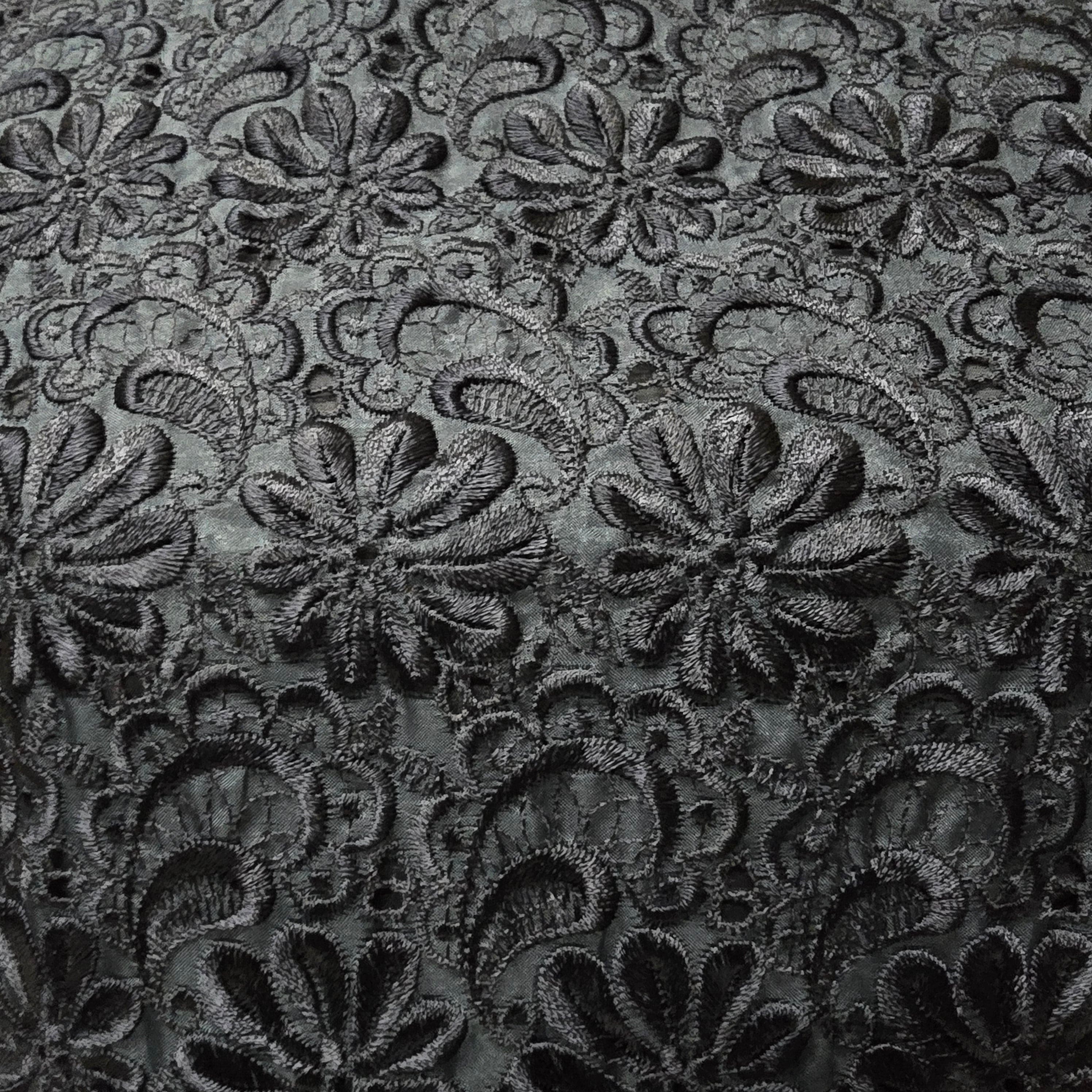 Womens Tennessee Black Floral A-Line dress UK 12-14 Vintage