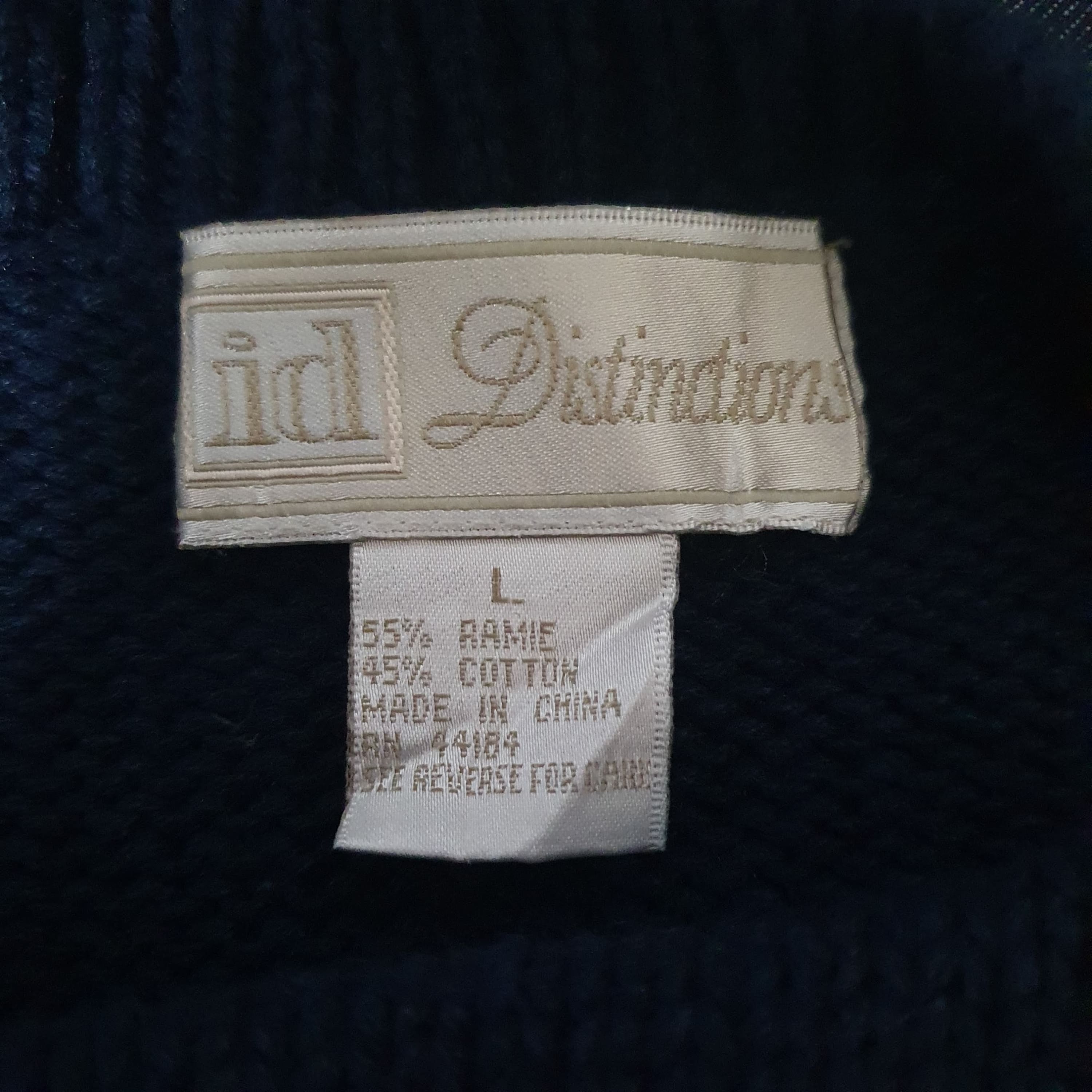 Womens Vintage Floral Knitted Jumper Funky Design Knitwear