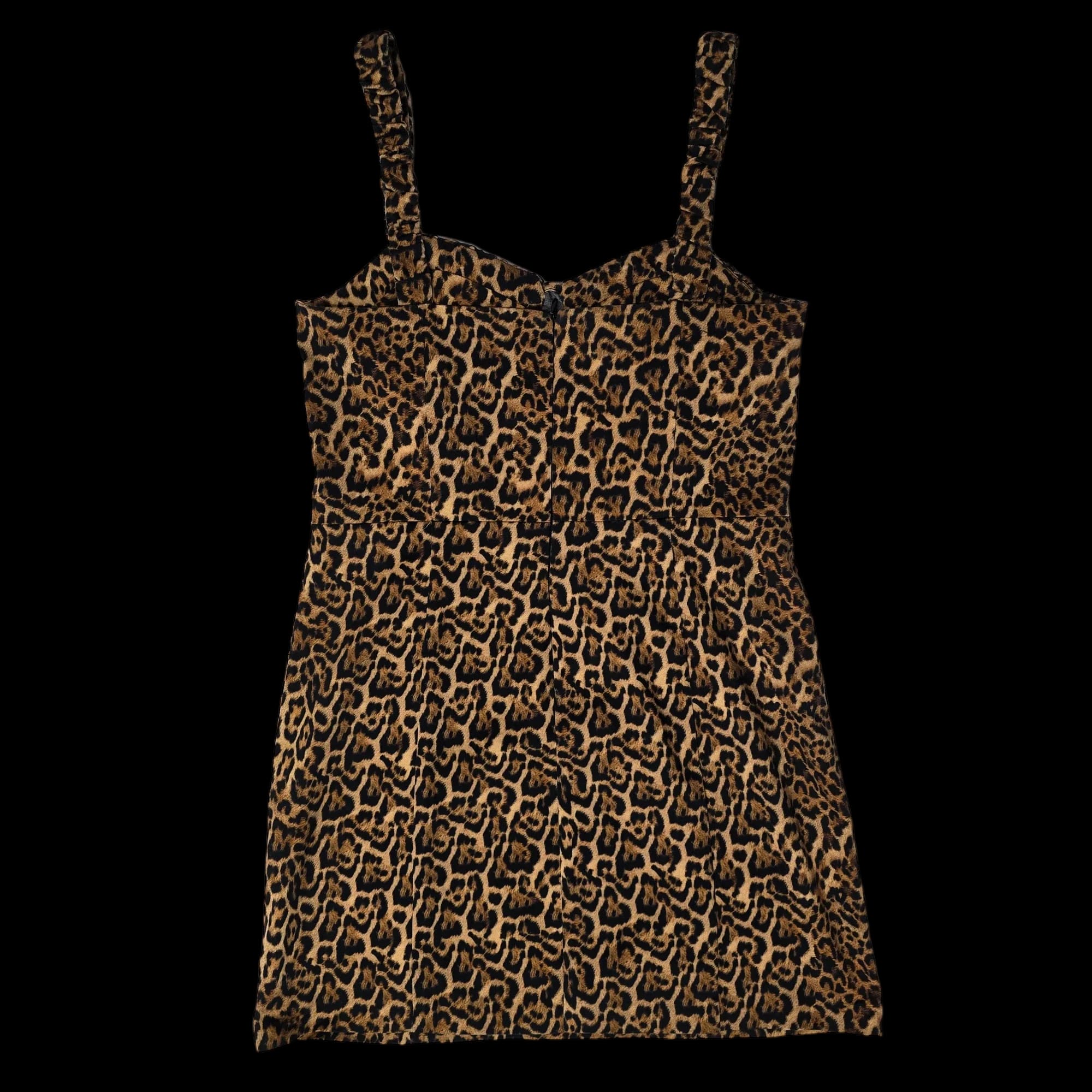 Womens Zara Animal Print Mini Dress UK 14 - Dresses - 5