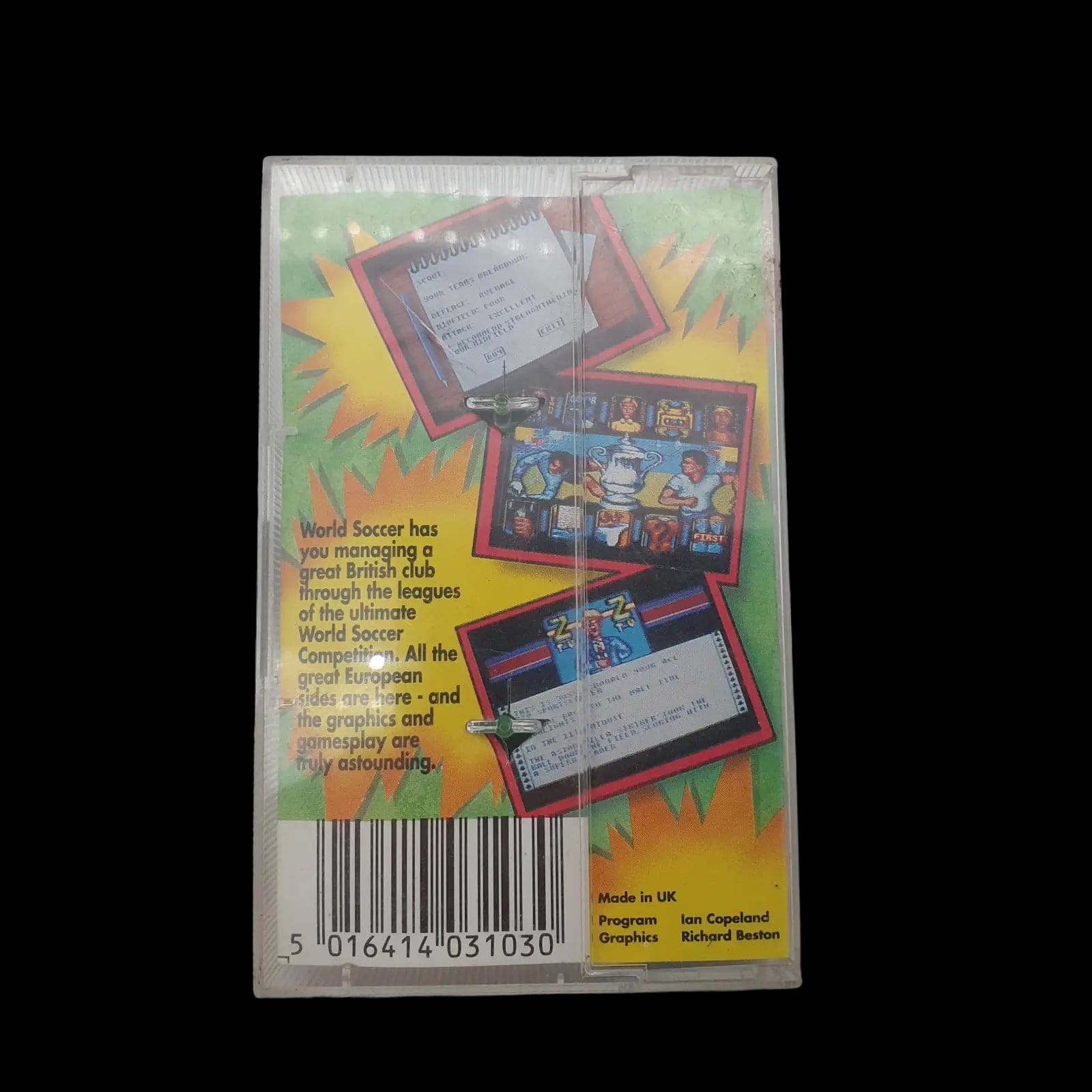 World Soccer Amstrad 464 6128 Zeppelin Games 1990 Video