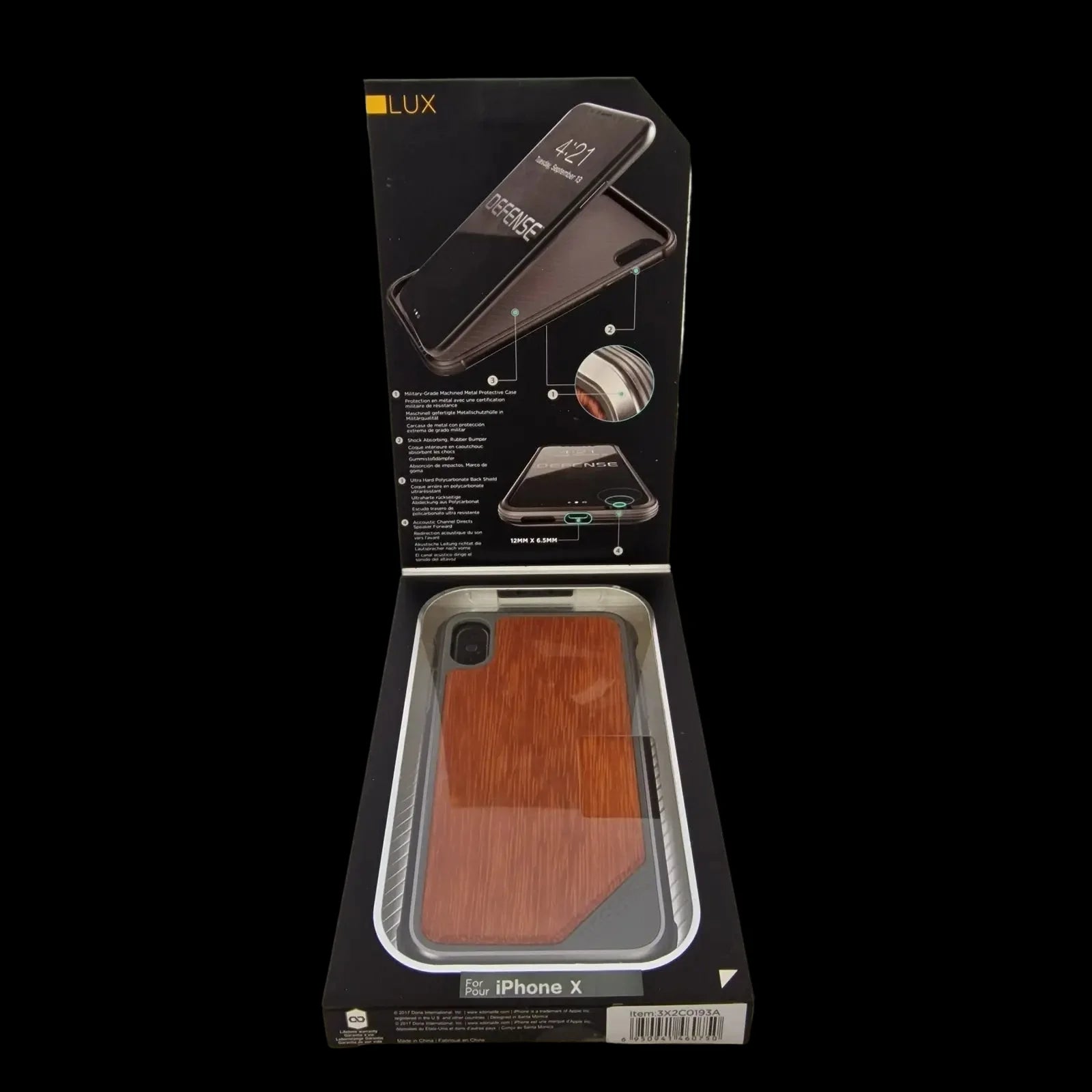 X-doria Case For Apple Iphone x Rosewood - Phone - X-Dora