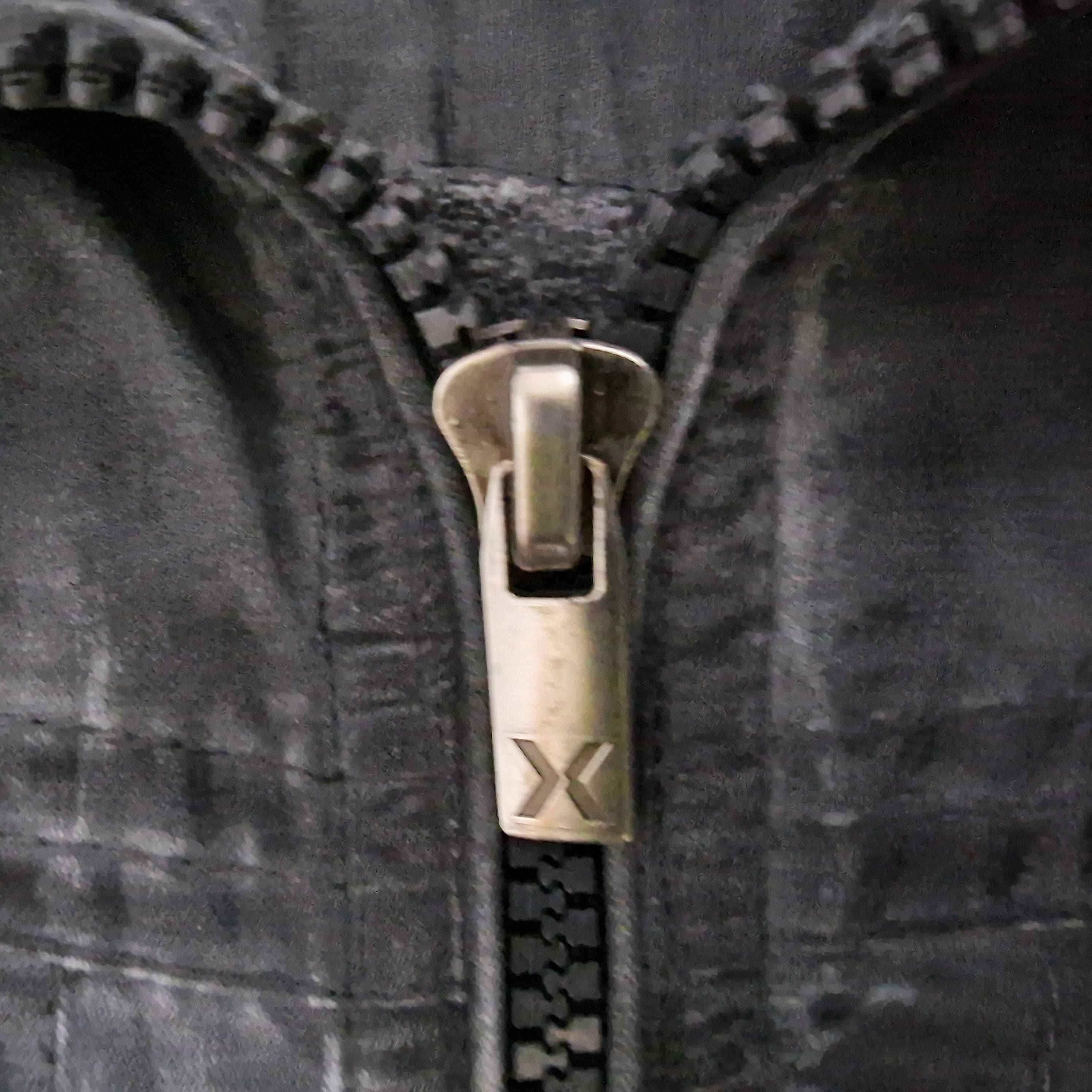 Xray Jeans Mens Grey Biker Jacket UK Large - 12 - 3374