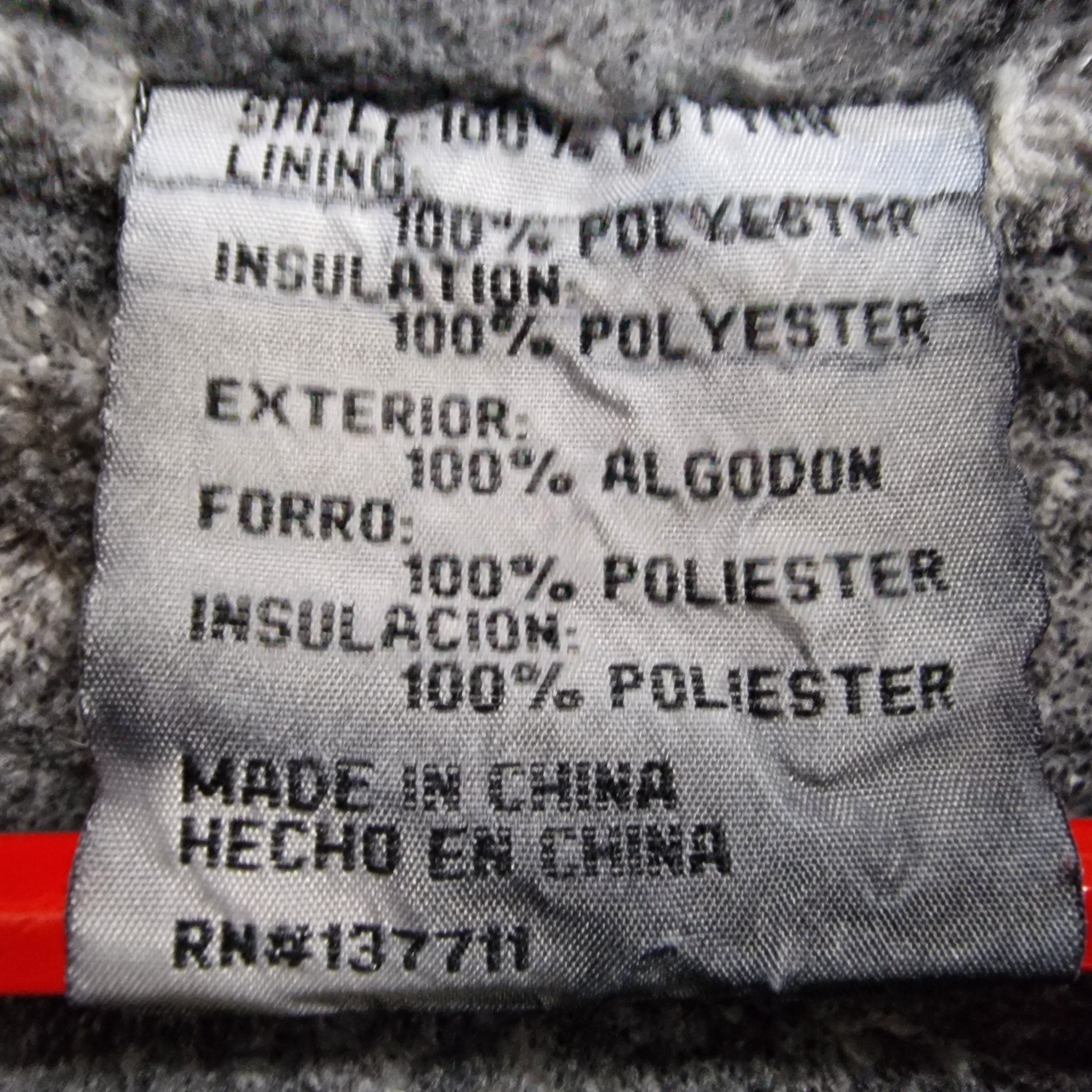 Xray Jeans Mens Grey Biker Jacket UK Large - 14 - 3374