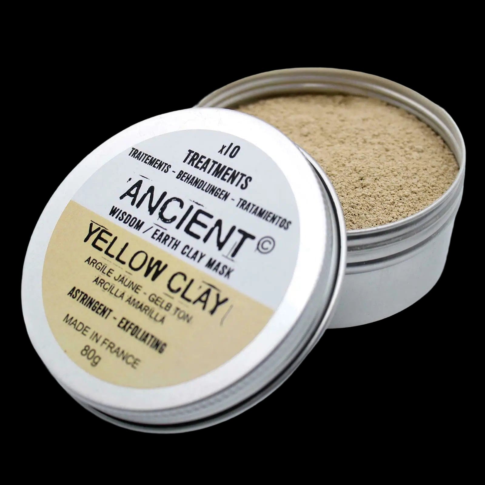 Yellow Clay Skin Mask 80g - Care Masks & Peels - Ancient