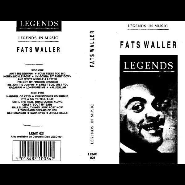 Fats Waller - Legends (cass Comp) - Preloved - Cassette