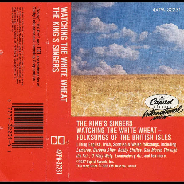 The King’s Singers - Watching White Wheat (cass Album)