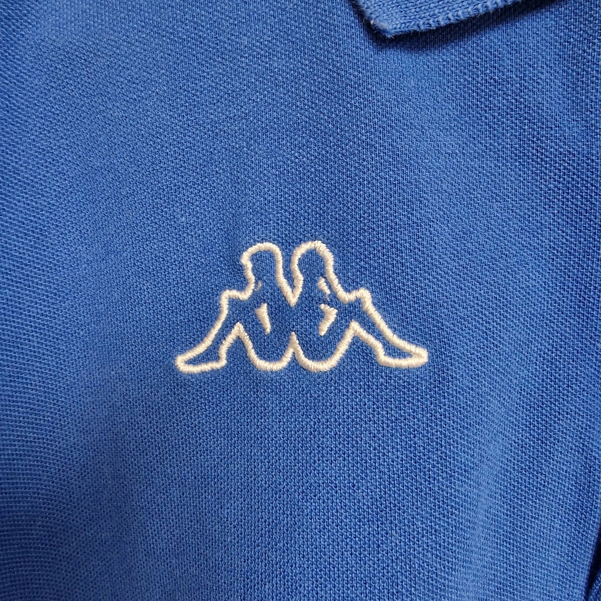 Vintage Blue Kappa Polo - Preloved - Shirts - 4 - 953